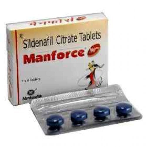 MANFORCE 100mg TABLET / SILDENAFIL CITRATE TABLET 100mg - MANKIND